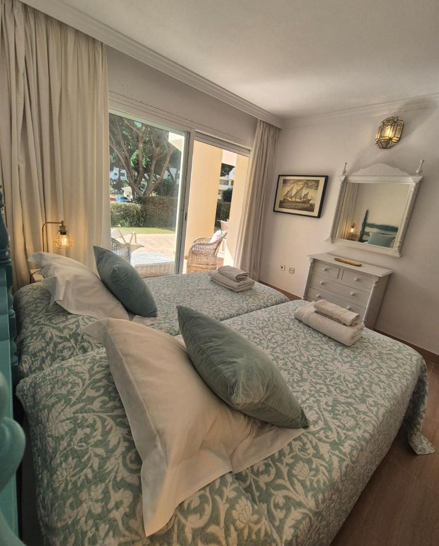 Hacienda Playa Elviria 300 M Playa,Jardin , 2 Hab ,Marbella Apartamento Exterior foto