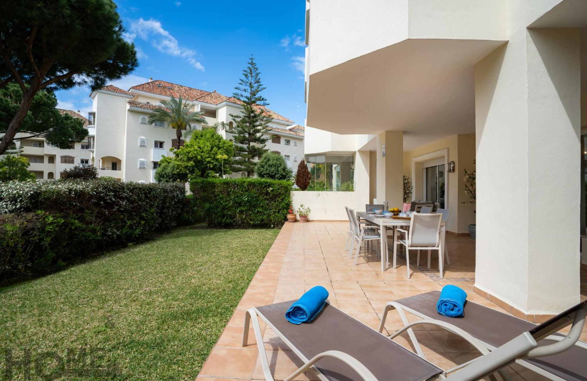 Hacienda Playa Elviria 300 M Playa,Jardin , 2 Hab ,Marbella Apartamento Exterior foto