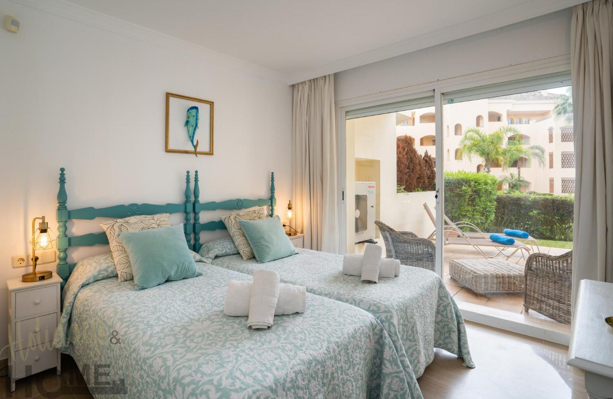 Hacienda Playa Elviria 300 M Playa,Jardin , 2 Hab ,Marbella Apartamento Exterior foto